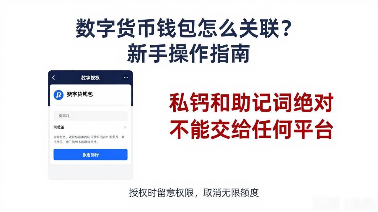 数字货币钱包怎么关联？新手操作指南