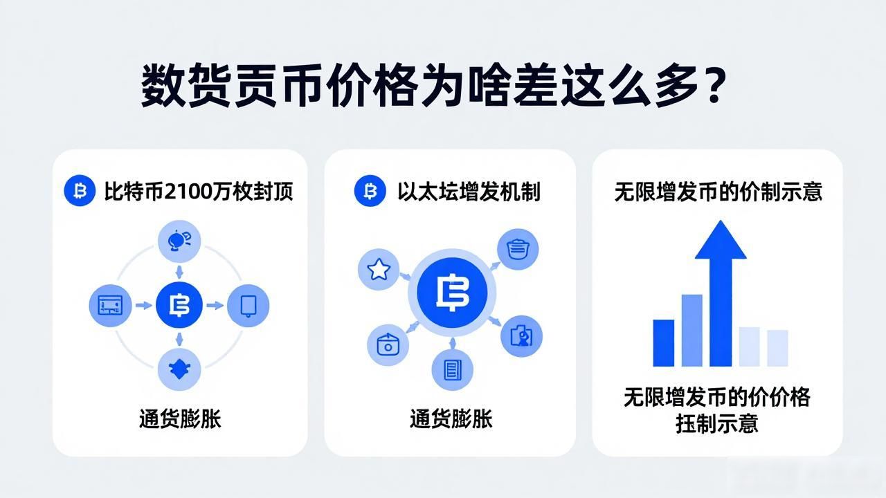 数字货币价格为啥差这么多？看完就懂了