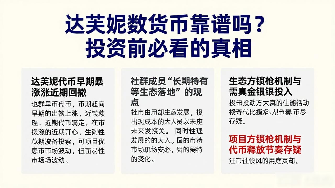 达芙妮数字货币靠谱吗？投资前必看的真相