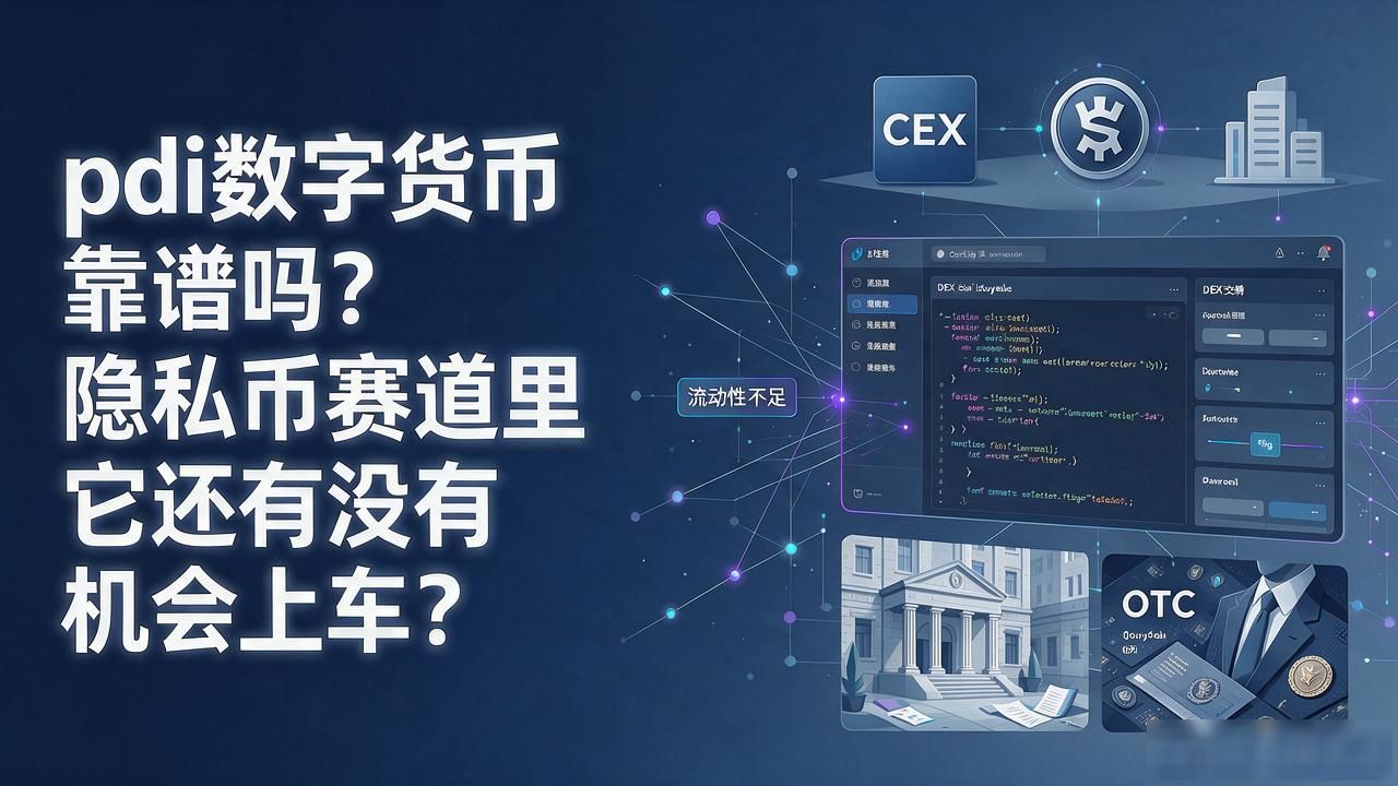 pdi数字货币靠谱吗？隐私币赛道里它还有没有机会上车
