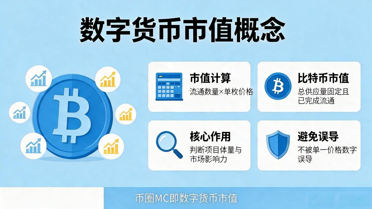 币圈MC是什么意思？一文讲透数字货币市值概念