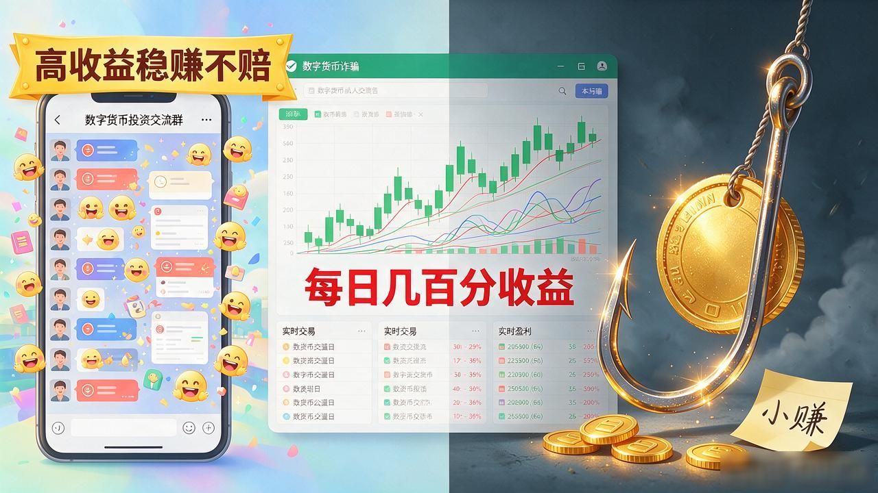 数字货币交易怎么骗？从拉群洗脑到平台跑路，整套流程扒给你看