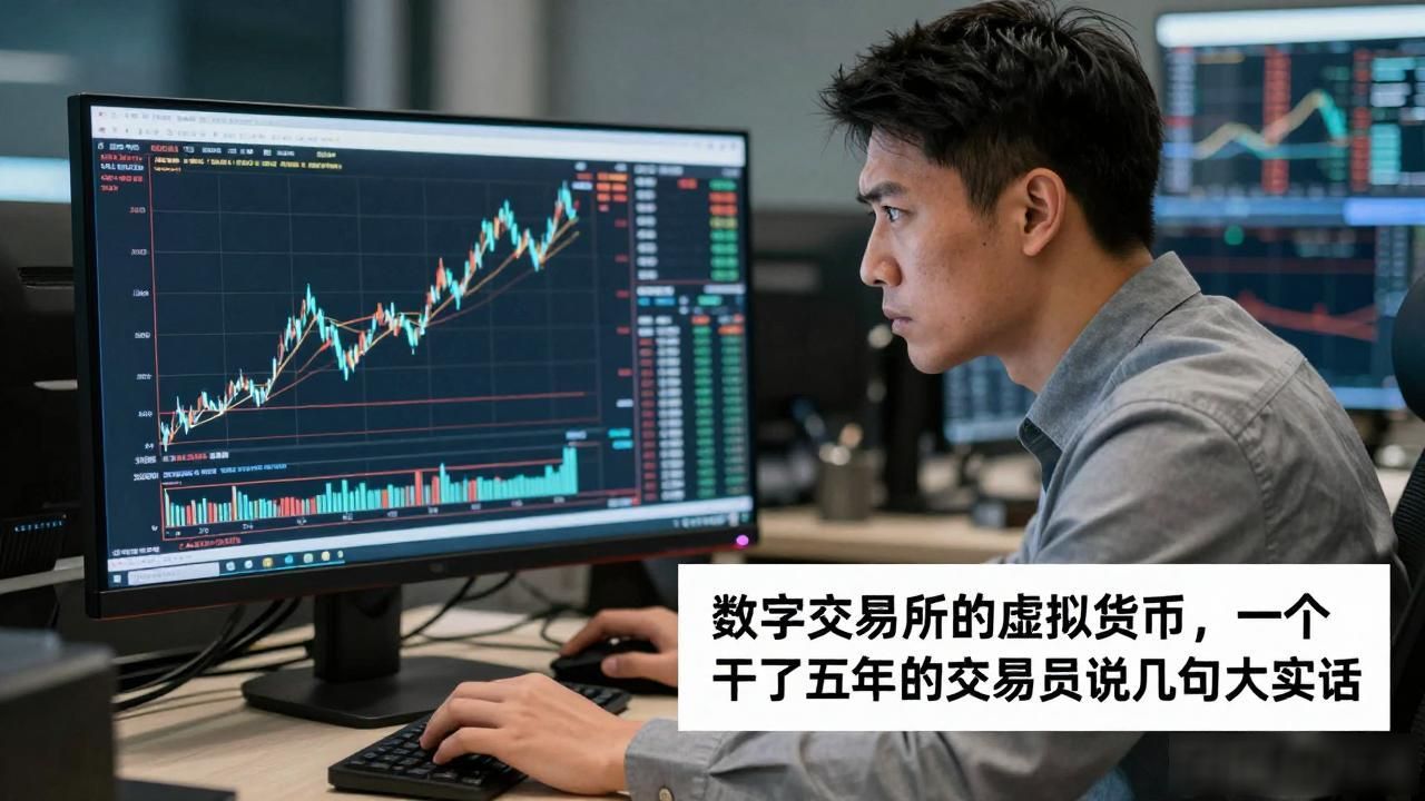 数字交易所的虚拟货币，一个干了五年的交易员说几句大实话