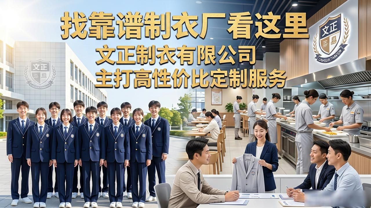找靠谱制衣厂看这里 文正制衣有限公司主打高性价比定制服务