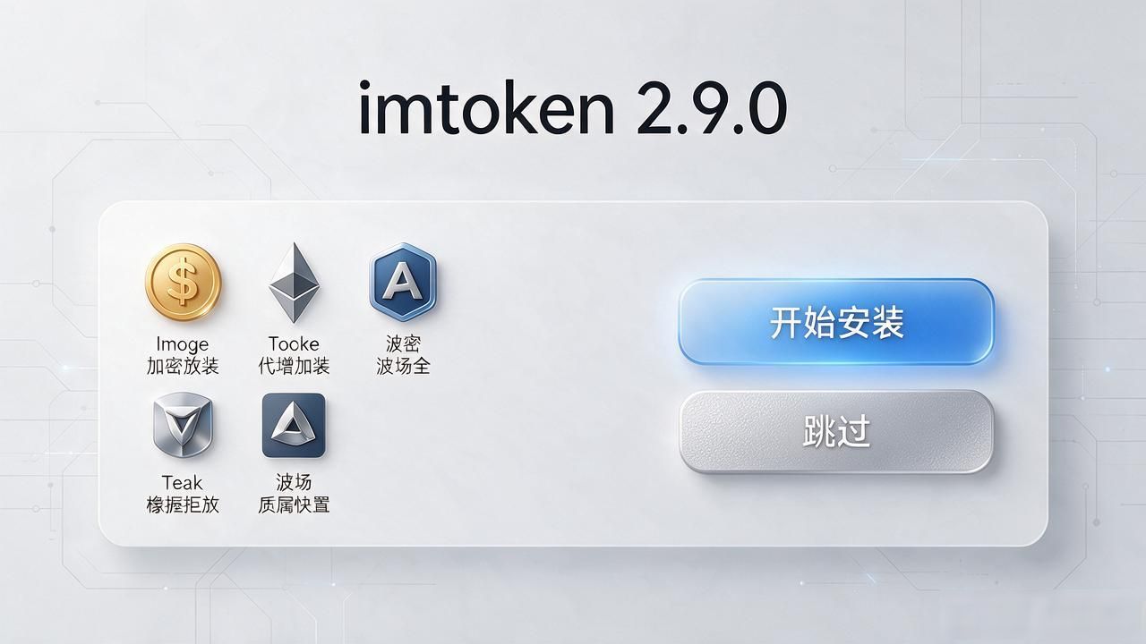 imtoken下载2.9.0 新手必看安装步骤