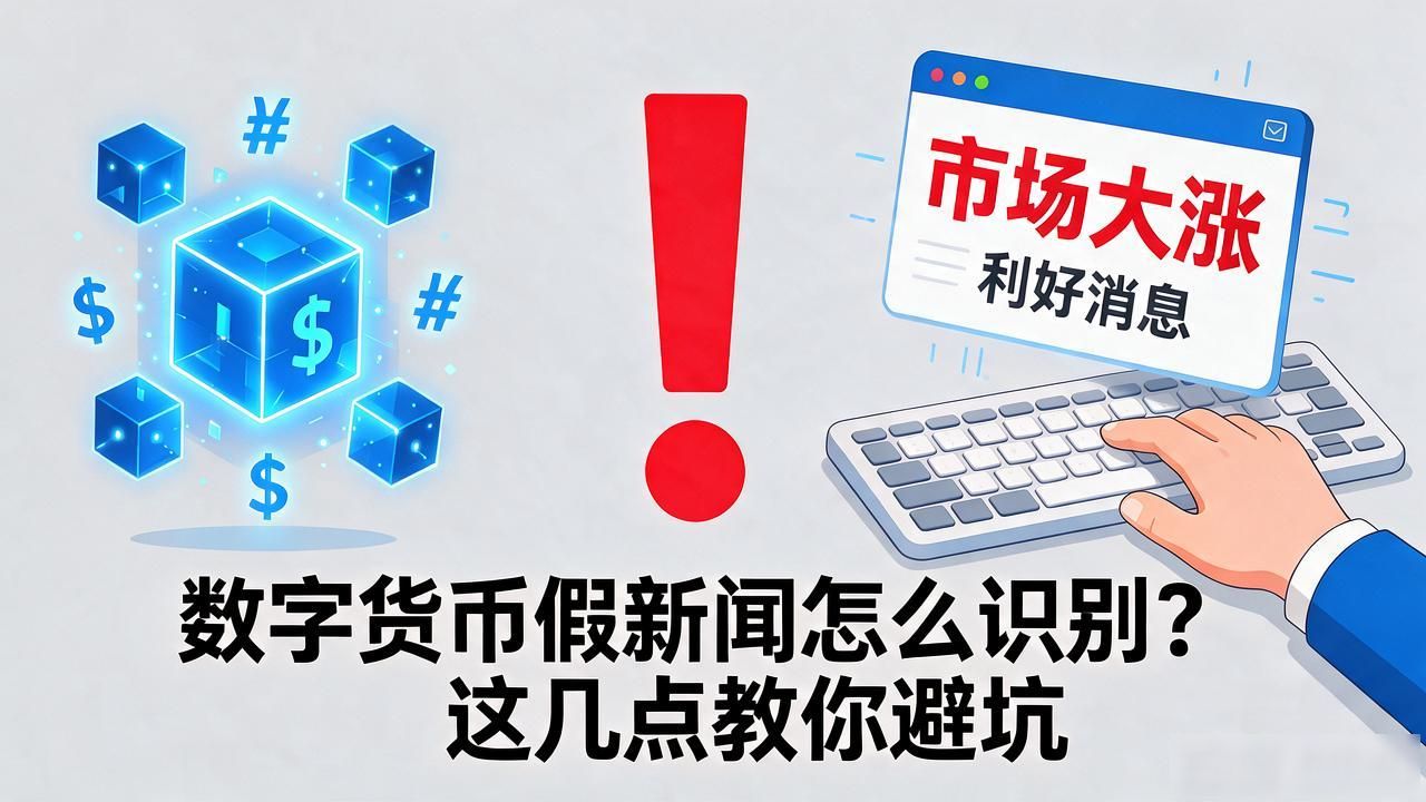 数字货币假新闻怎么识别？这几点教你避坑