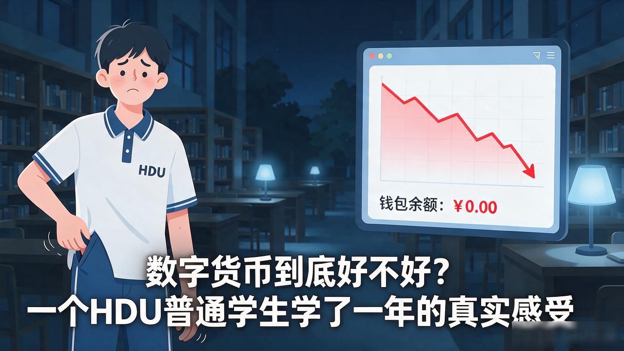 数字货币到底好不好？一个HDU普通学生学了一年的真实感受