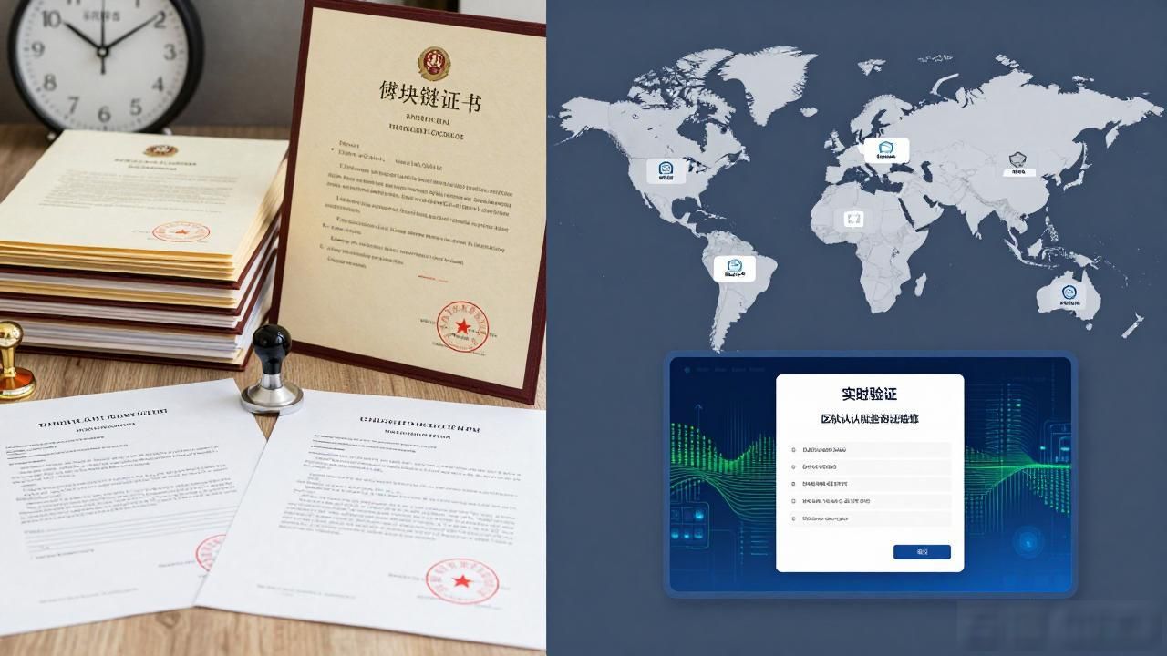 如何查美国区块链证书真伪