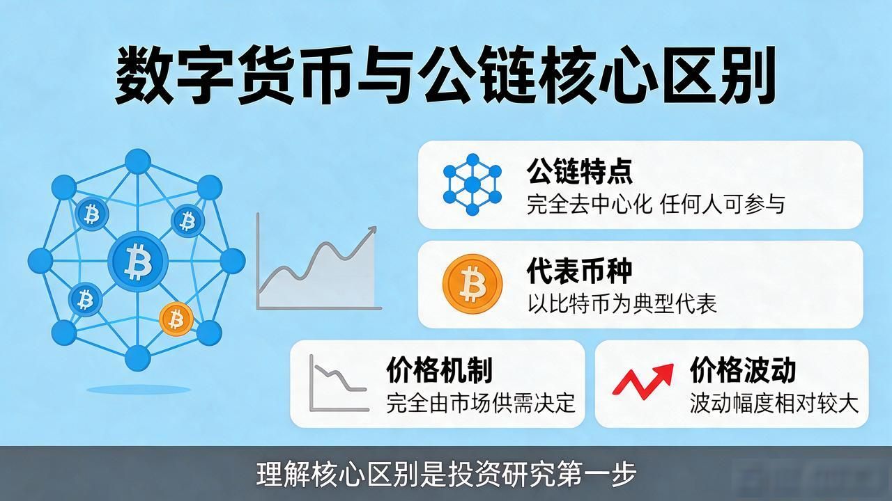 数字货币与公链到底是什么？一张图讲明白