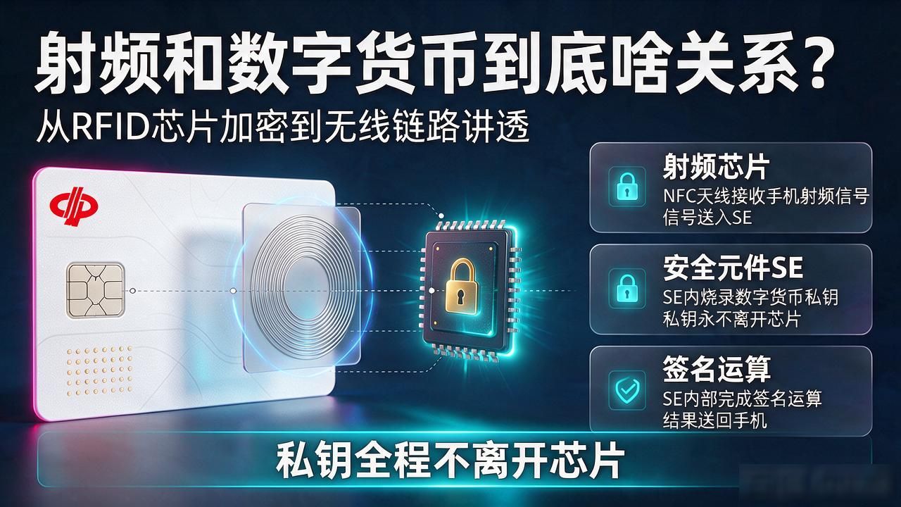 射频和数字货币到底啥关系？从RFID芯片加密到无线链路讲透