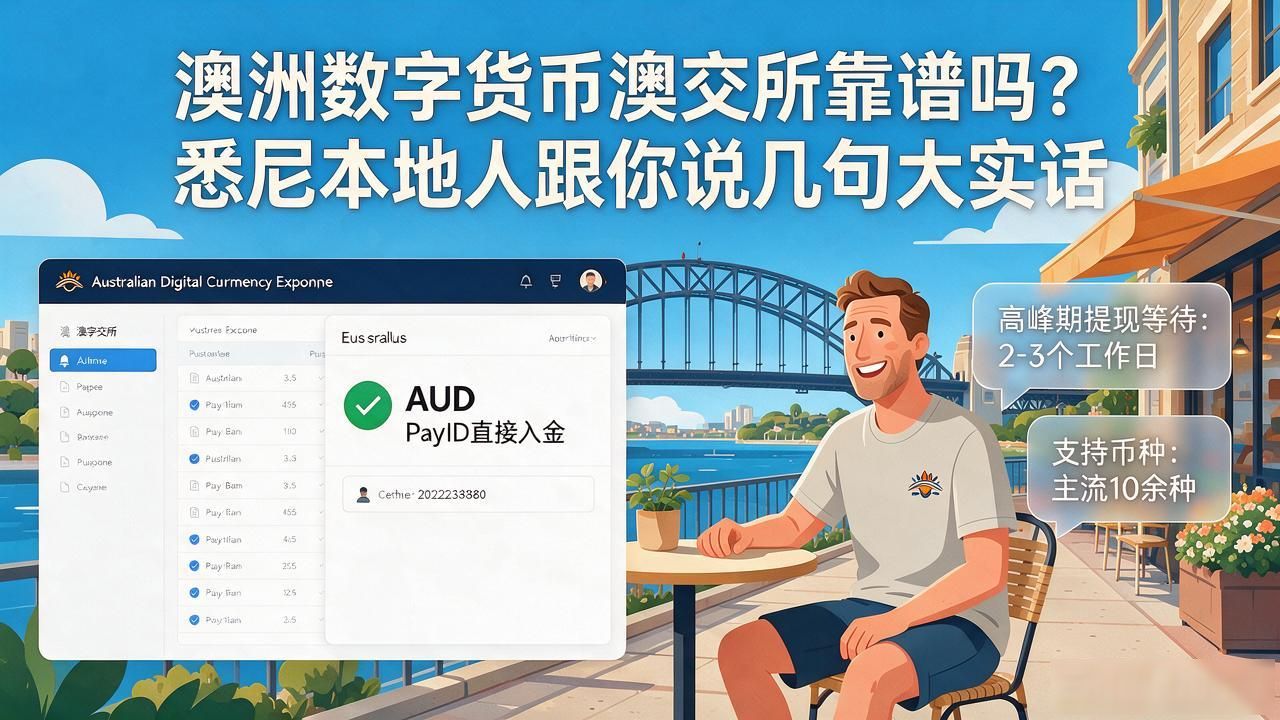 澳洲数字货币澳交所靠谱吗？悉尼本地人跟你说几句大实话