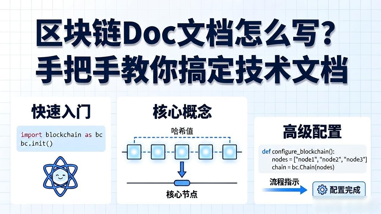 区块链Doc文档怎么写？手把手教你搞定技术文档