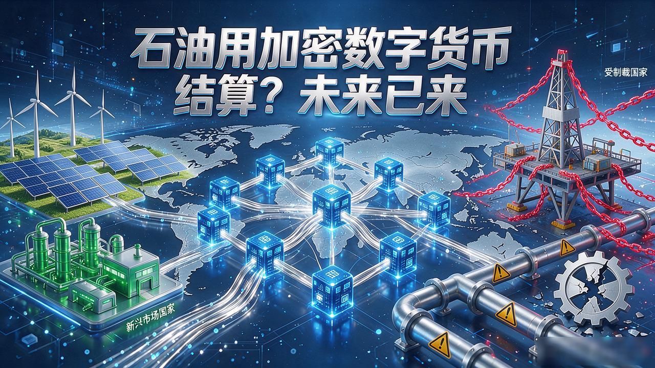 石油用加密数字货币结算？未来已来