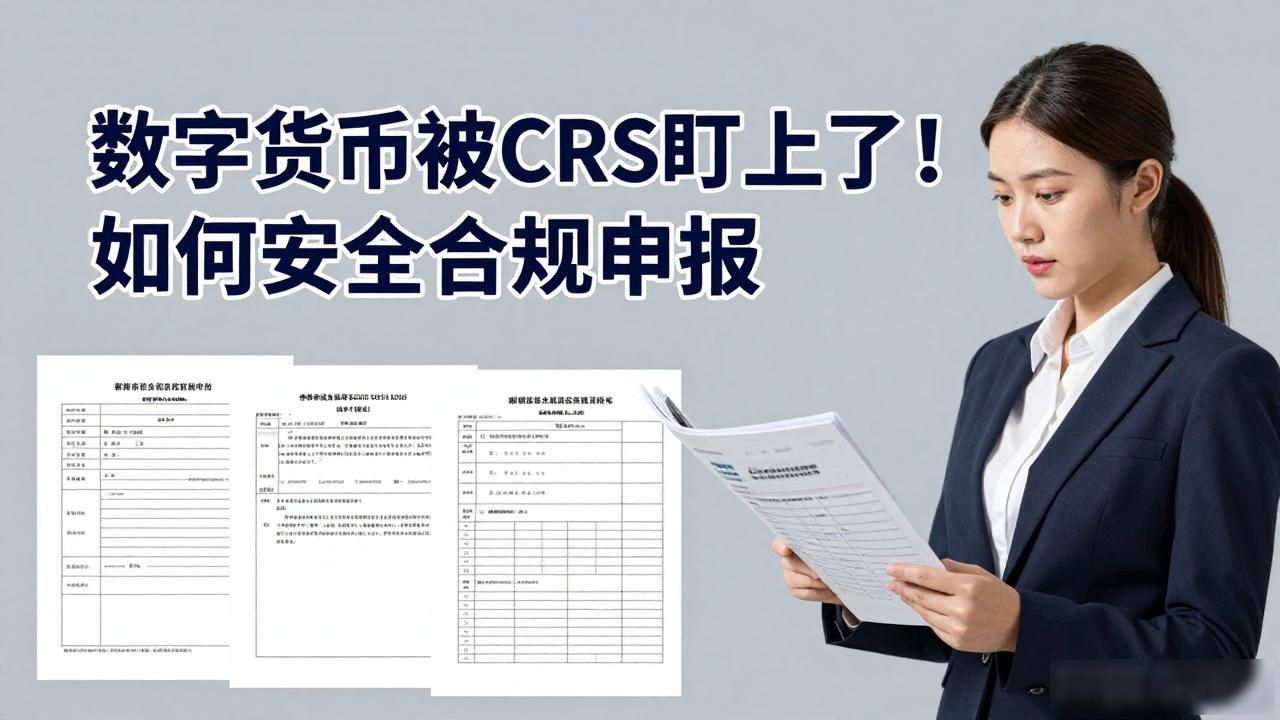 数字货币被CRS盯上了！如何安全合规申报
