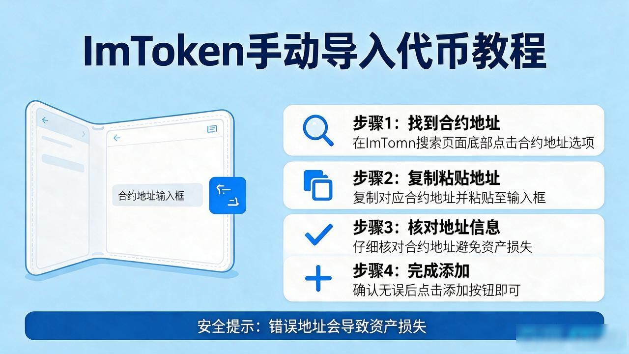 ImToken添加Token教程：手把手教你导入新代币