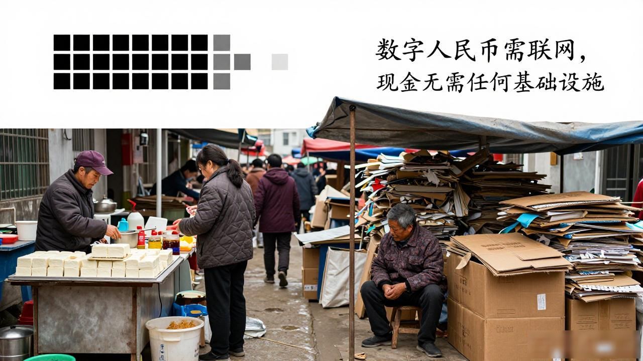央行数字货币能代替吗，普通人以后出门买菜还能不能用现钱