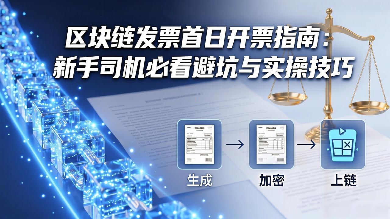 区块链发票首日开票指南：新手司机必看避坑与实操技巧