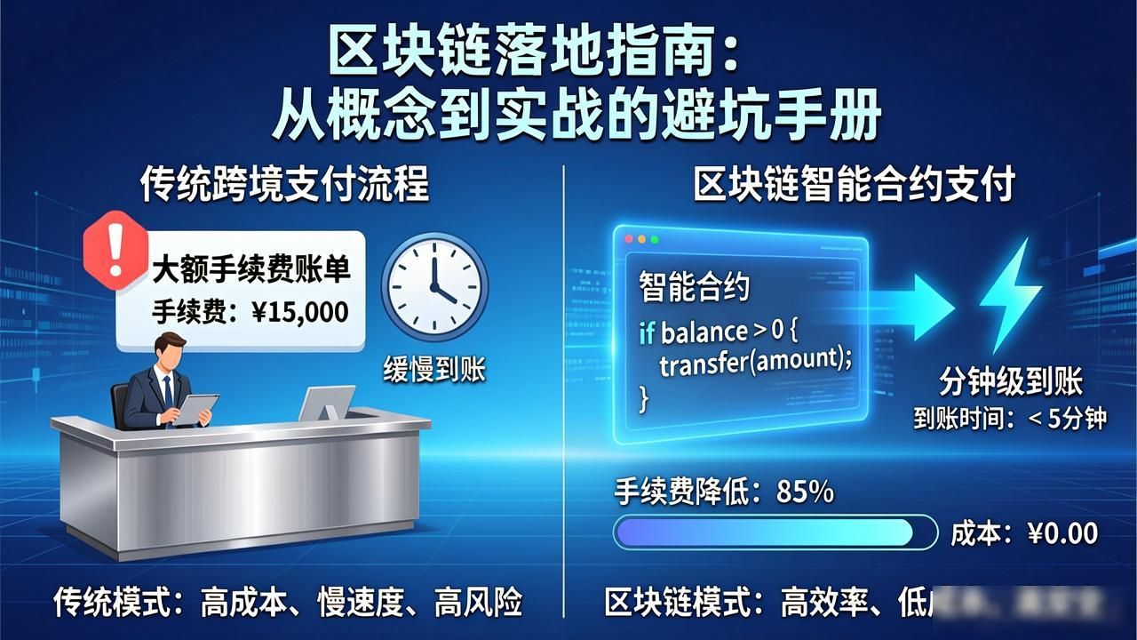 区块链落地指南：从概念到实战的避坑手册