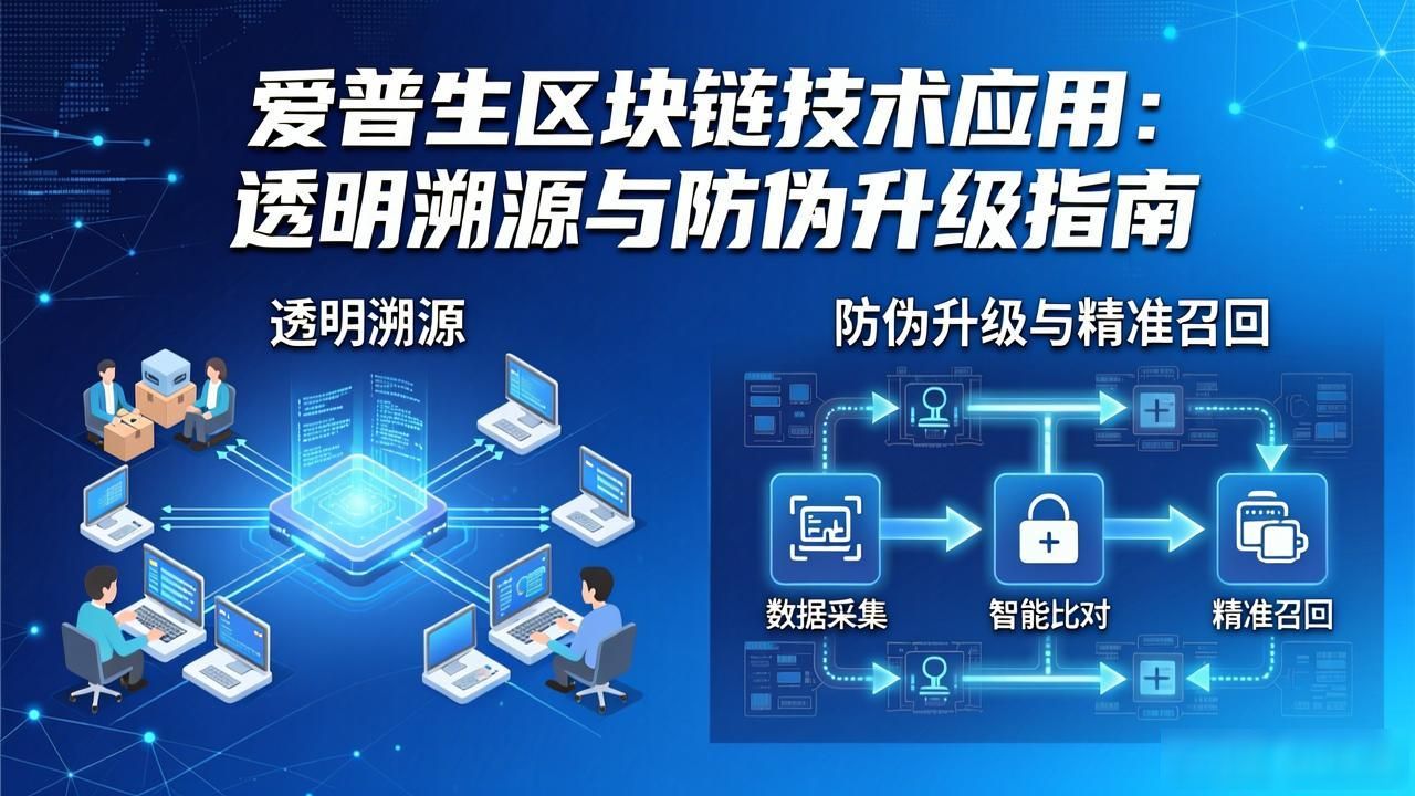 爱普生区块链技术应用：透明溯源与防伪升级指南