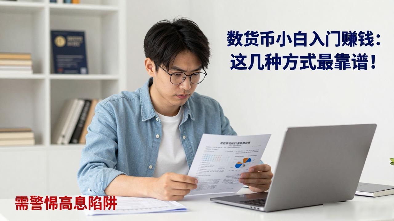 数字货币小白入门赚钱：这几种方式最靠谱！