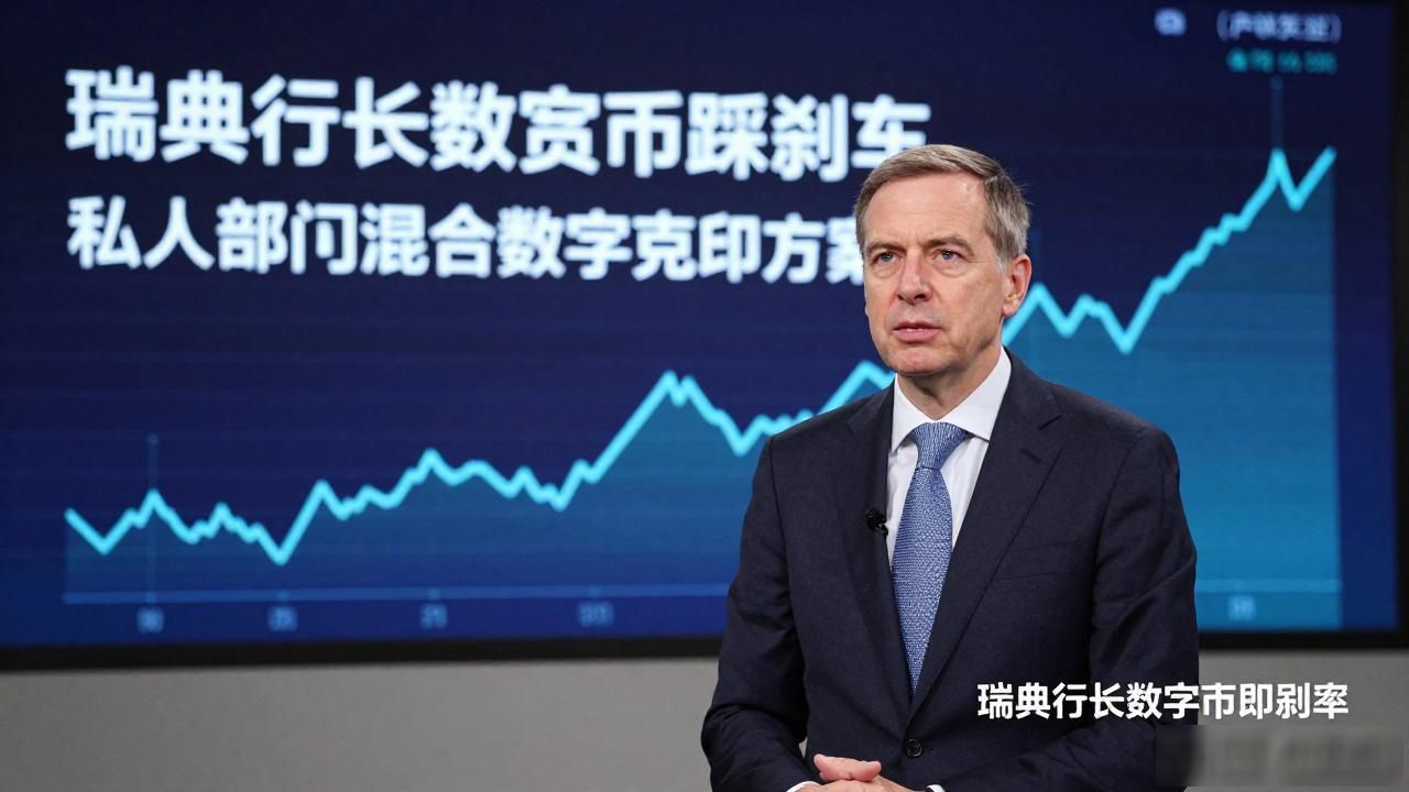 瑞典行长数字货币踩刹车，电子克朗到底还发不发