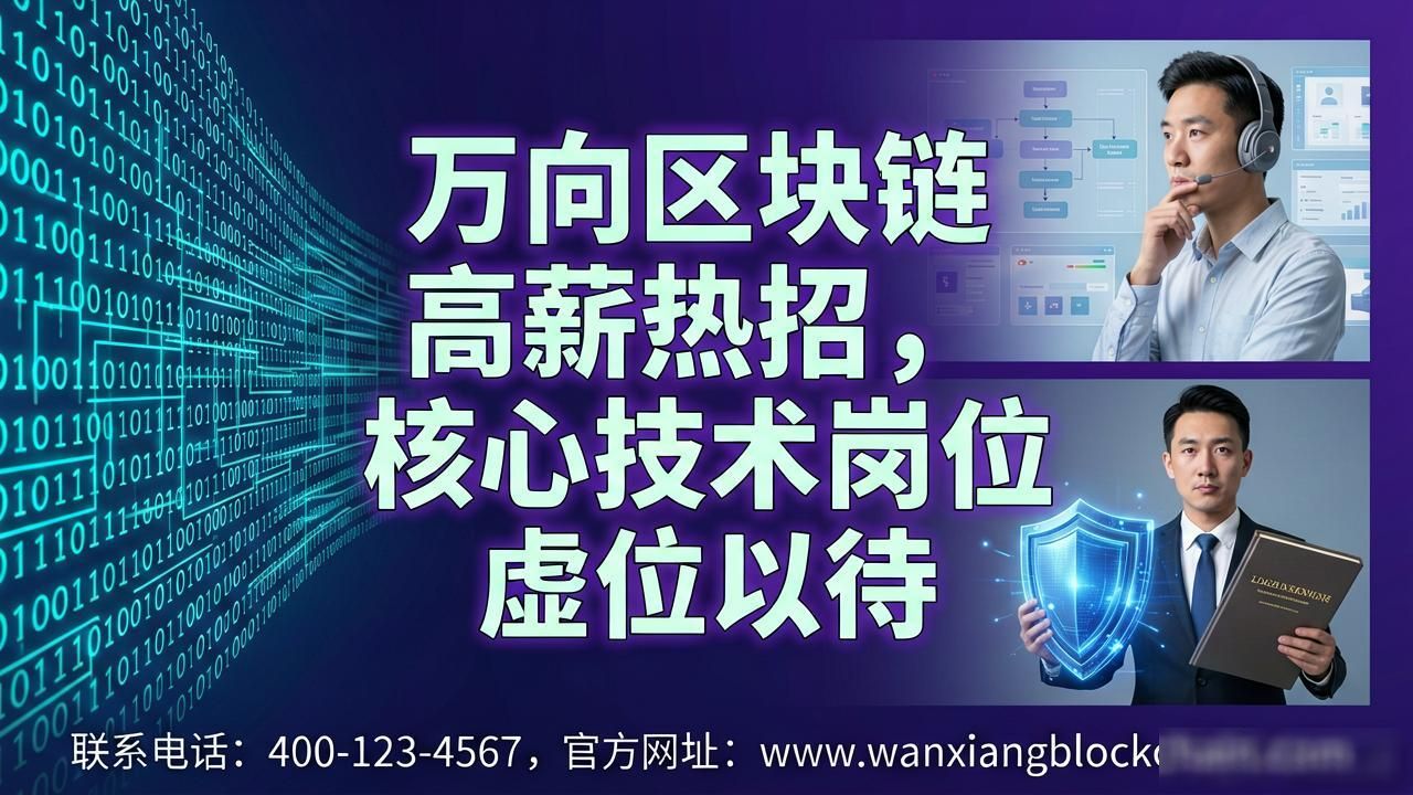 万向区块链高薪热招，核心技术岗位虚位以待