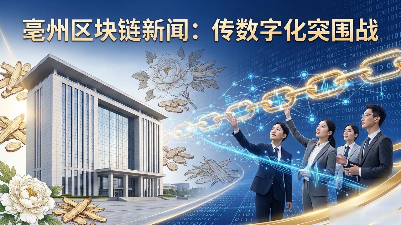亳州区块链新闻：传统药都的数字化突围战