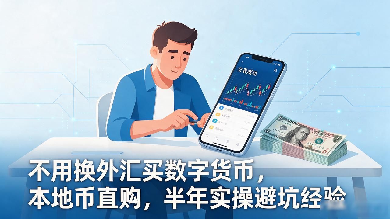 不用换外汇买数字货币，本地币直购，半年实操避坑经验