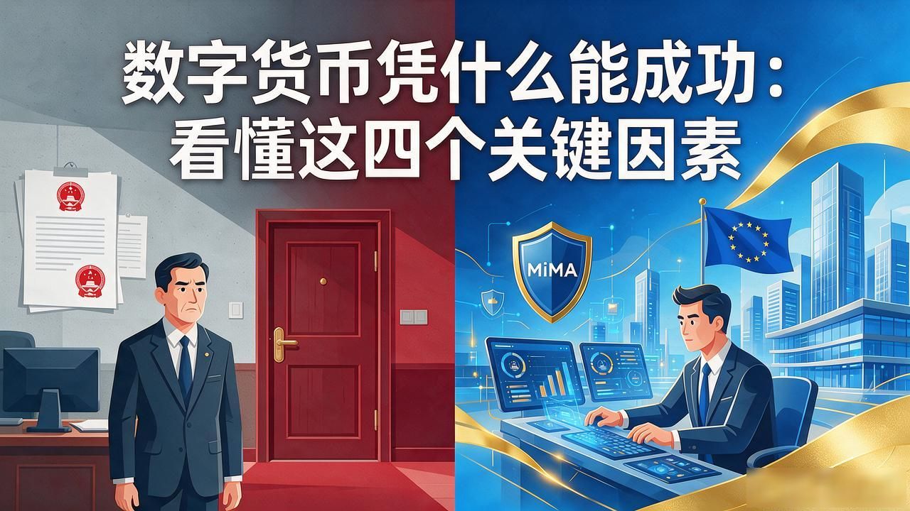 数字货币凭什么能成功：看懂这四个关键因素