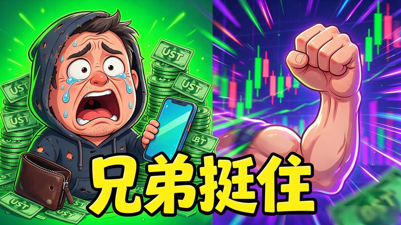 数字货币表情包：币圈老哥亏完钱还能笑着发疯的快乐