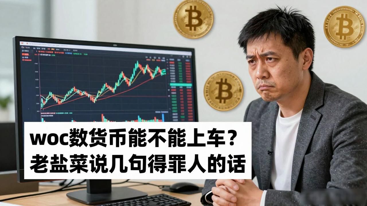 woc数字货币能不能上车？老韭菜说几句得罪人的话