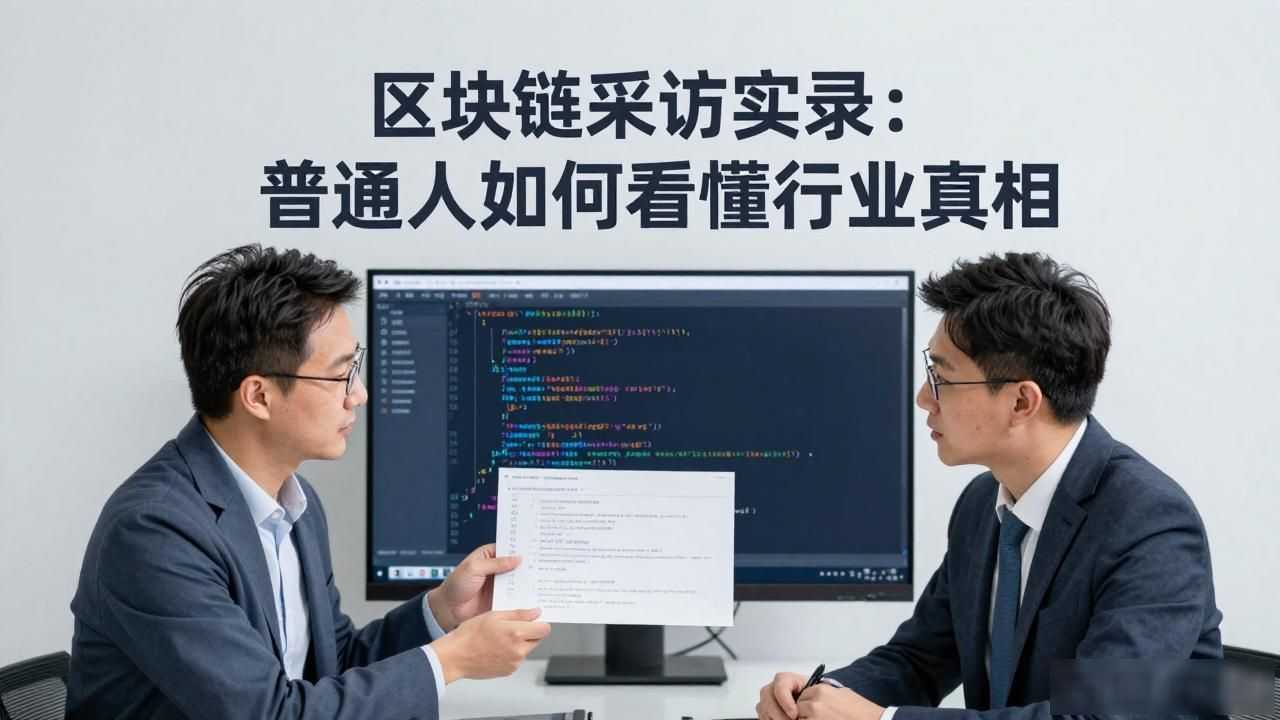 区块链采访实录：普通人如何看懂行业真相