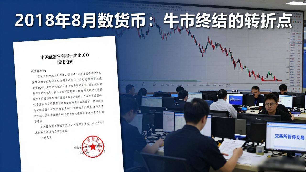 2018年8月数字货币：牛市终结的转折点