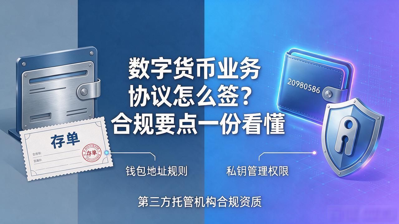数字货币业务协议怎么签？合规要点一份看懂