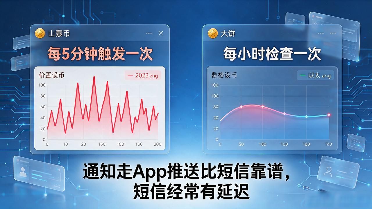 数字货币到价提醒设置方法，老币民踩坑后总结的实用技巧
