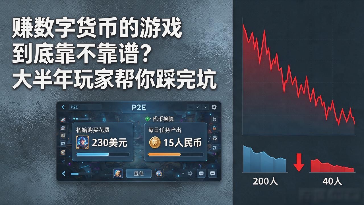 赚数字货币的游戏到底靠不靠谱？大半年玩家帮你踩完坑