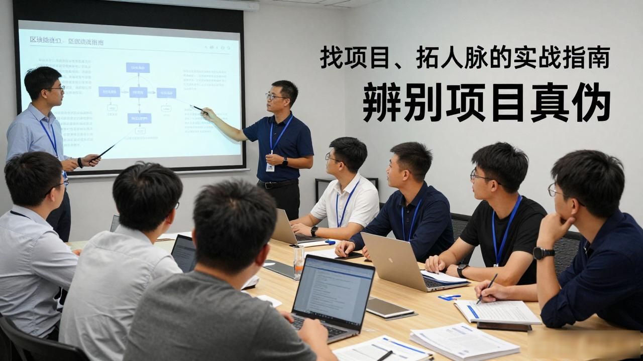 区块链沙龙活动：找项目、拓人脉的实战指南