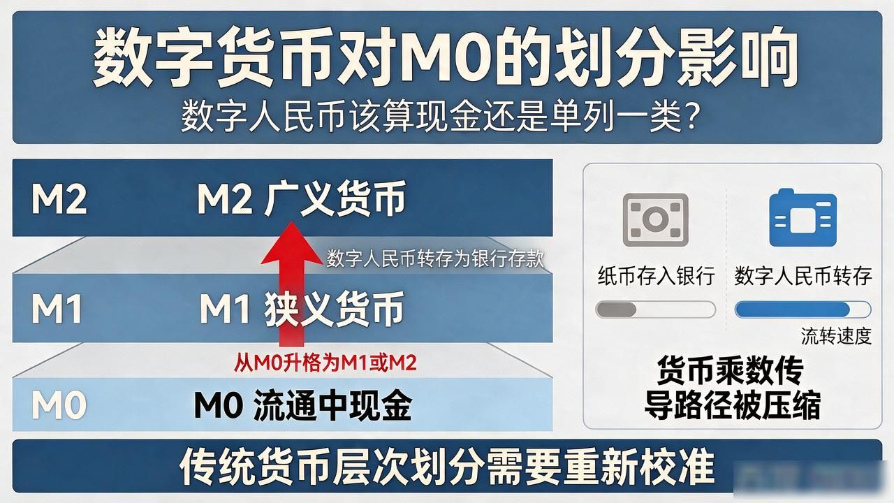 数字货币对M0的划分影响：数字人民币该算现金还是单列一类？