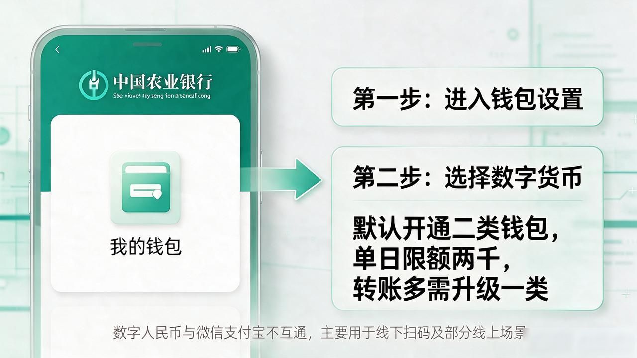 农行app开通数字货币全流程，手把手带你几步就搞定，别再问人了