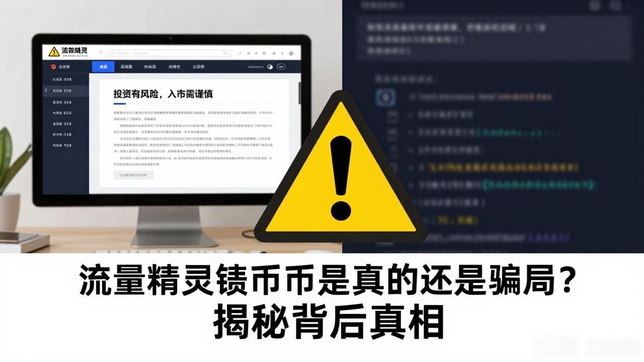 流量精灵数字货币是真的还是骗局？揭秘背后真相