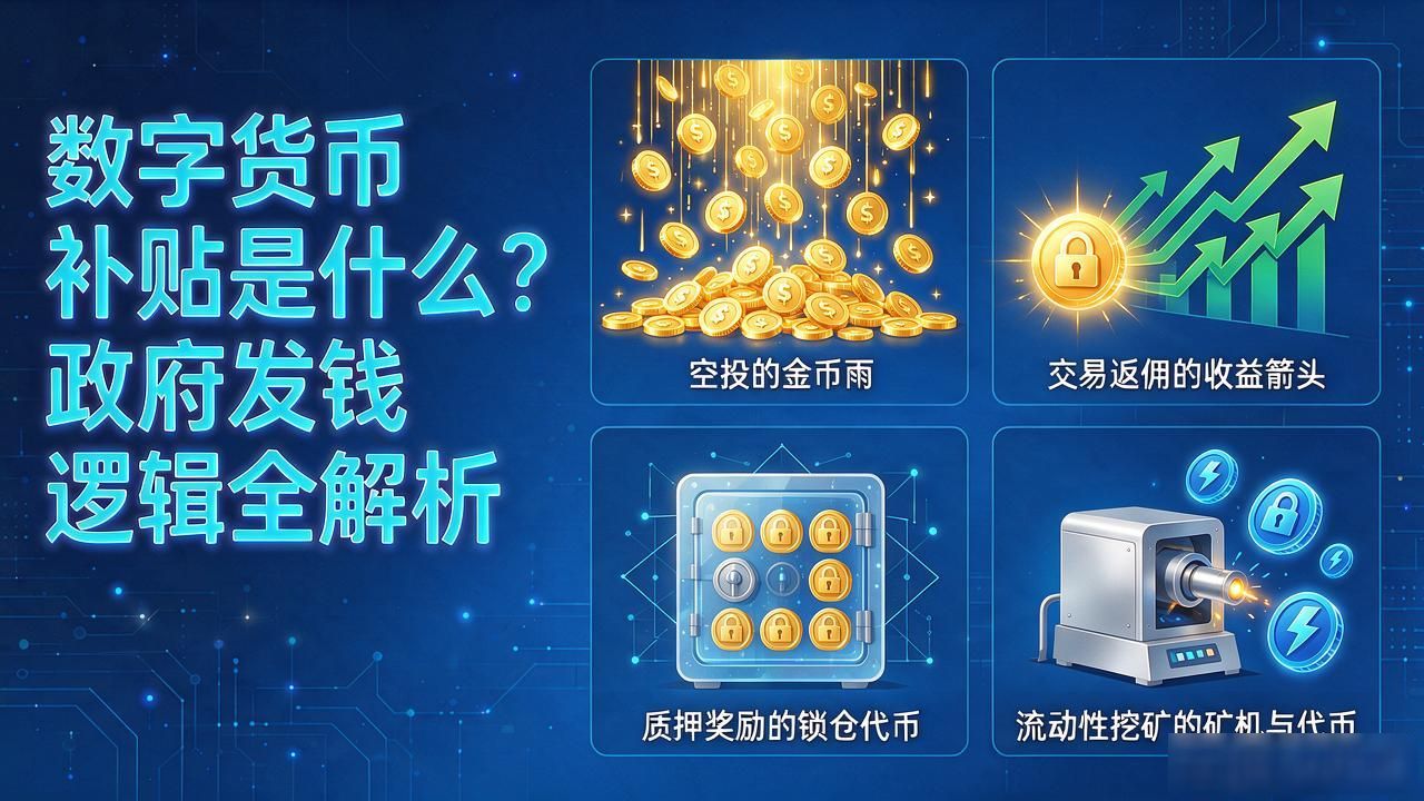 数字货币补贴是什么？政府发钱逻辑全解析