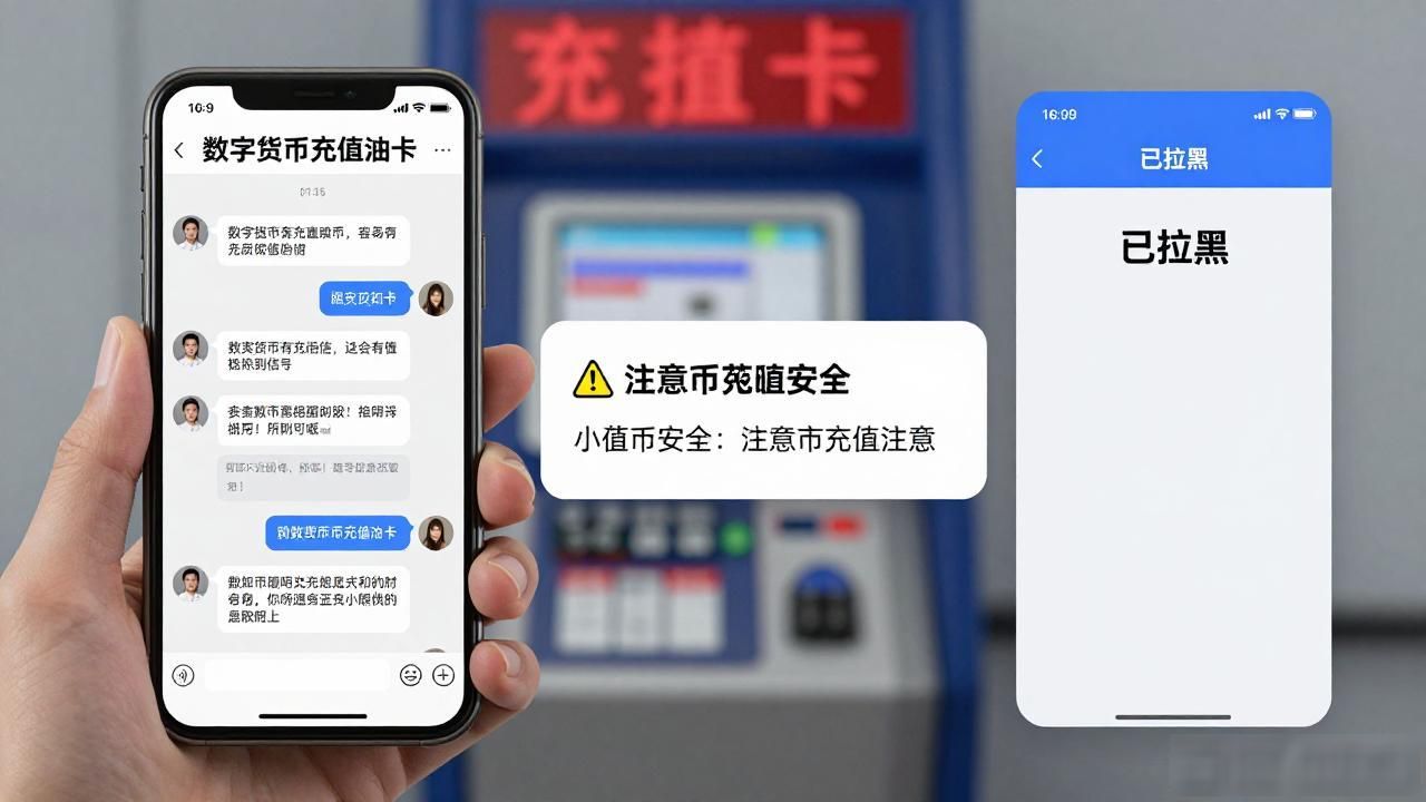 数字货币充值油卡套路，老司机教你一眼识破骗局