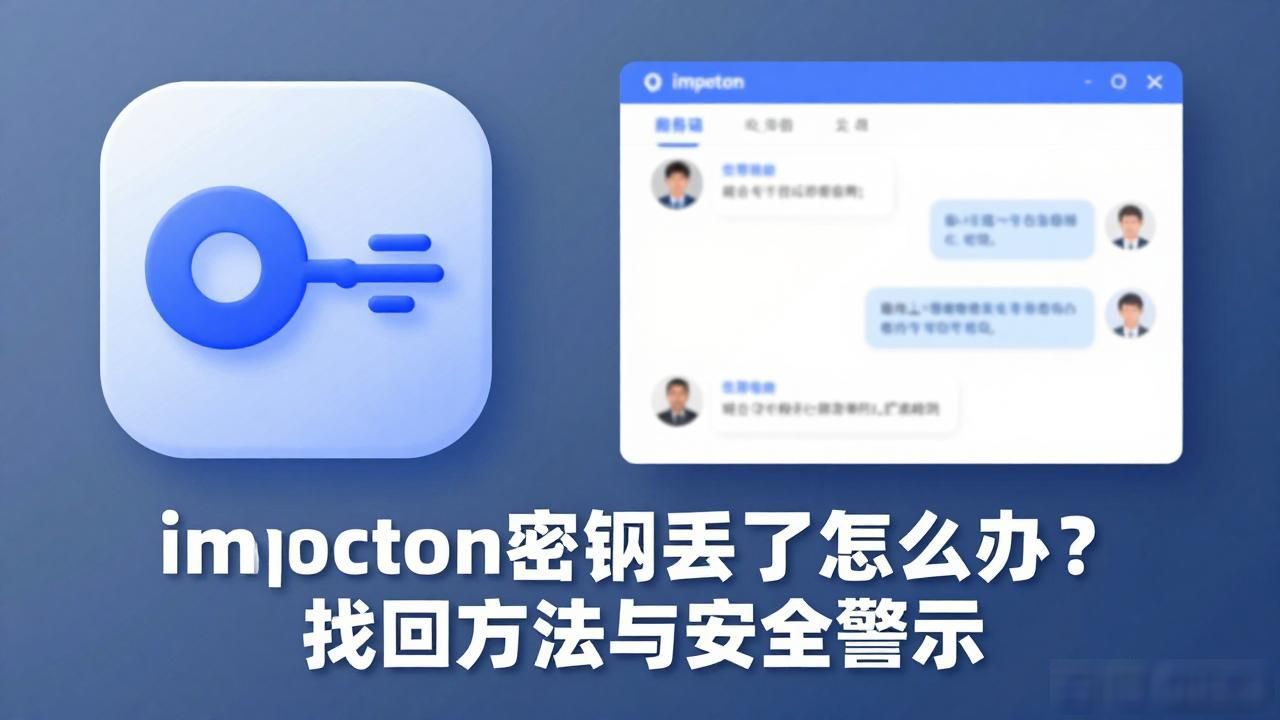 imtoken密钥丢了怎么办？找回方法与安全警示