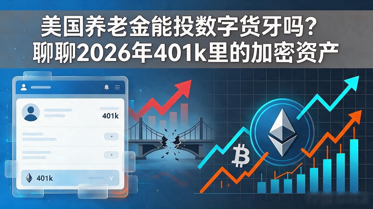 美国养老金能投数字货币吗？聊聊2026年401k里的加密资产