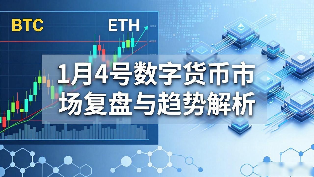 1月4号数字货币市场复盘与趋势解析