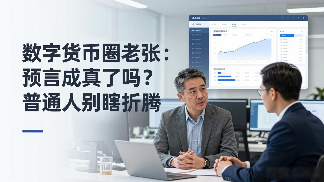 数字货币圈老张：预言成真了吗？普通人别瞎折腾