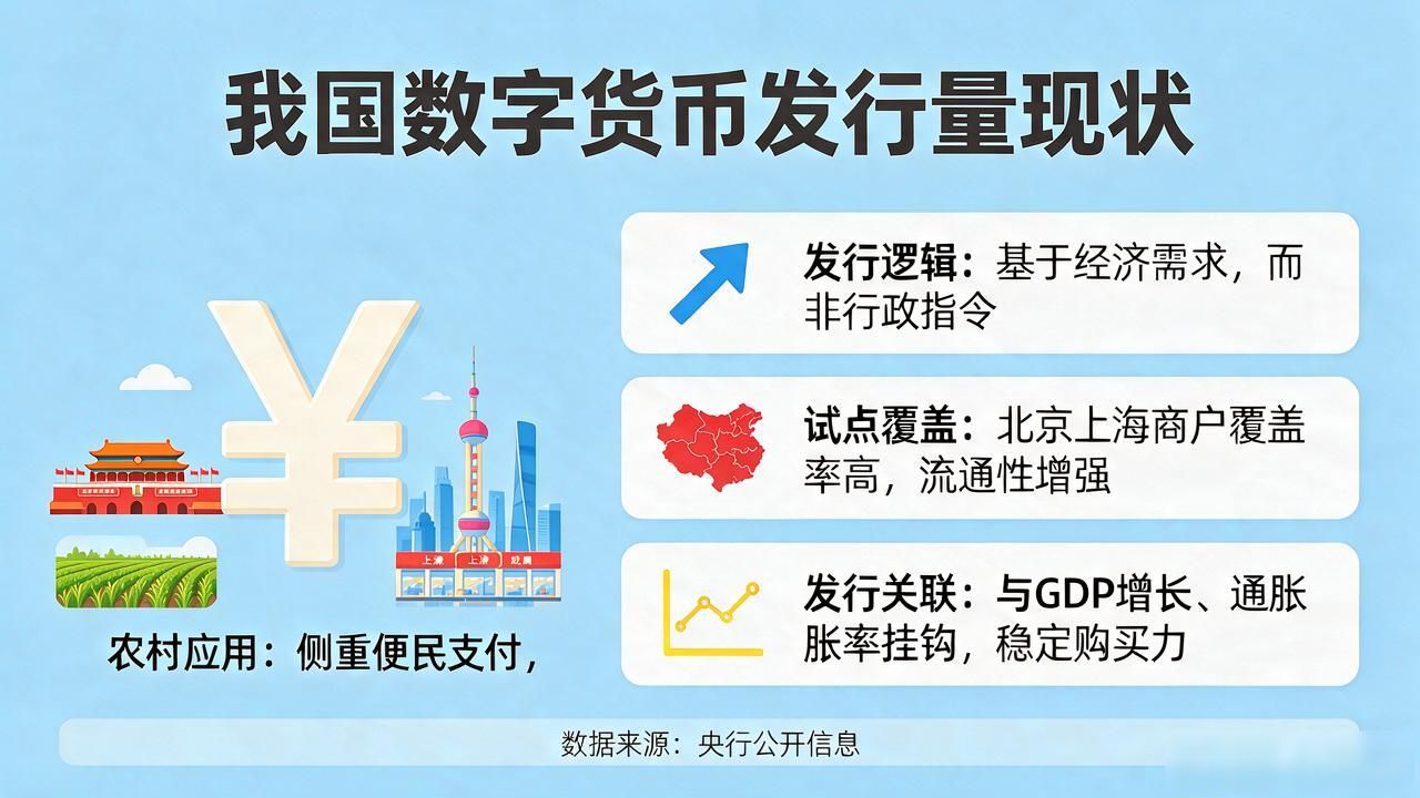 我国数字货币的发行量_数字人民币发行量_支付效率与安全