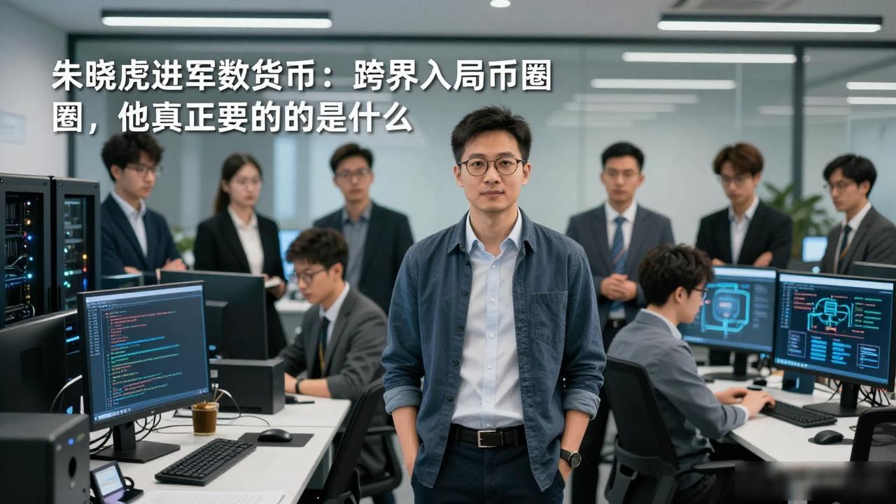 朱晓虎进军数字货币：跨界入局币圈，他真正要的是什么