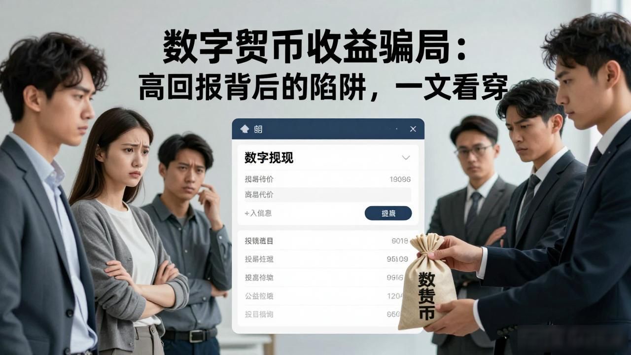 十年理财顾问 数字货币收益骗局套路 揭秘资金盘骗局_数字货币收益骗局