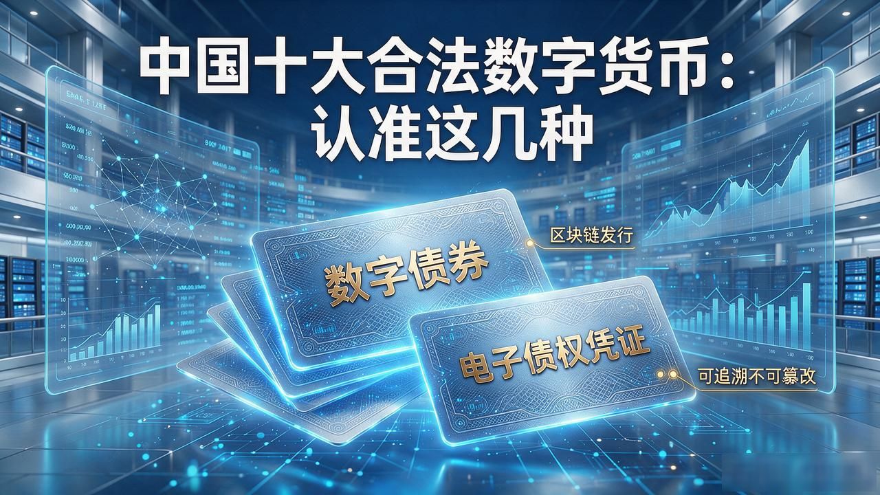 中国十大合法数字货币_数字人民币_合规交易所代币凭证